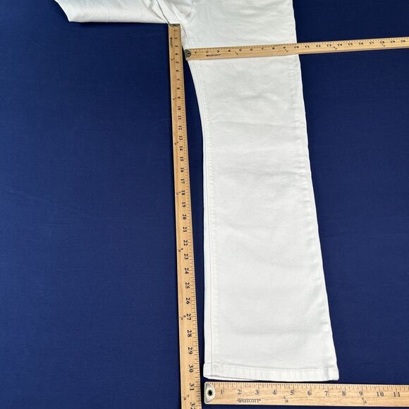 Jeanerica Women's Size 30 Autobahn Straight Relaxed Jean White AW003 - Picture 8 of 8